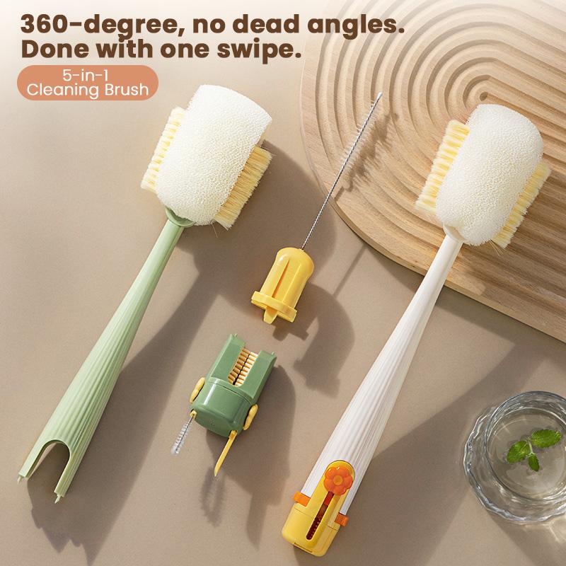 5-in-1 Bottle Cleaning Brush